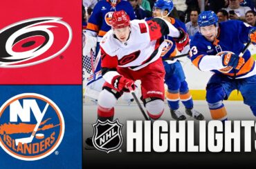 Hurricanes vs. Islanders | NHL Highlights | April 14, 2026