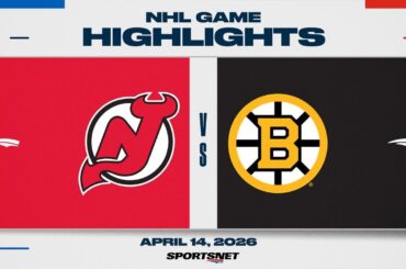 NHL Highlights | Devils vs. Bruins - April 14, 2026