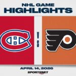 NHL Highlights | Canadiens vs. Flyers - April 14, 2026