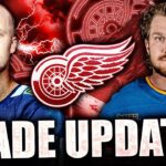 DETROIT RED WINGS SUMMER TRADE UPDATE: YZERMAN FINALLY MAKING A MOVE? ELIAS PETTERSSON, ROB THOMAS?