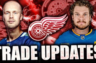 DETROIT RED WINGS SUMMER TRADE UPDATE: YZERMAN FINALLY MAKING A MOVE? ELIAS PETTERSSON, ROB THOMAS?