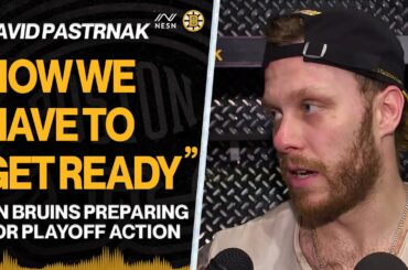 David Pastrnak on Achieving 100 Point Season, Bruins Playoff Expectations