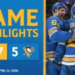 Game Highlights: Blues 7, Penguins 5