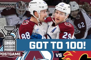 Necas gets the milestone as Colorado Avalanche defeat Calgary Flames again | DNVR Avalanche Postgame