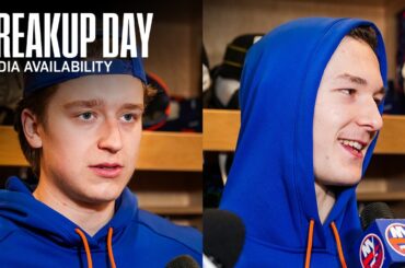 New York Islanders 25-26 Breakup Day Availabilities - Cal Ritchie & Matthew Schaefer