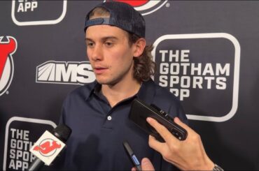 FULL Jack Hughes Devils Exit Interview: Unmet Expectations; Season Analysis; a Different Offseason