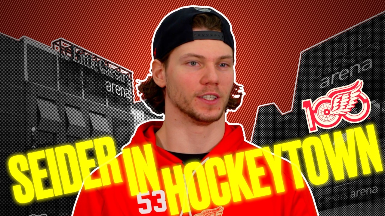 Moritz Seider über seine starke Verbindung zu den Detroit Red Wings