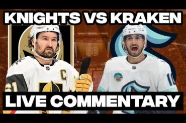 Vegas Golden Knights Vs Seattle Kraken LIVE COMMENTARY! | 2025-26 NHL Season