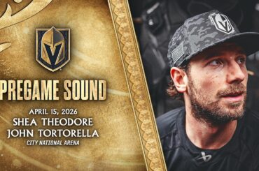 🎥 PREGAME SOUND: Theodore & Tortorella