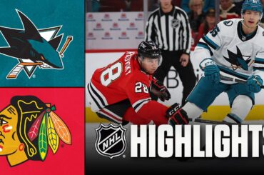 Sharks vs. Blackhawks | NHL Highlights | April 15, 2026