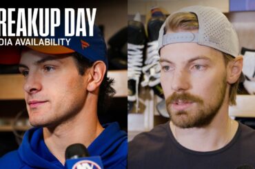 New York Islanders 25-26 Breakup Day Availabilities - Mat Barzal & Scott Mayfield