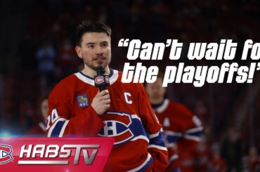 Habs share favorite moments from the season so far