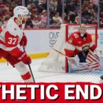 A pathetic end to a pathetic end: Red Wings embarassed one final time in blowout loss to Panthers