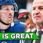 This is a breath of fresh air for Canucks fans...