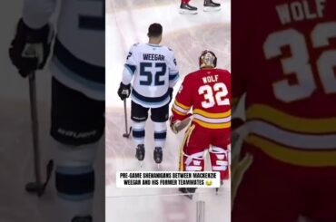 MacKenzie Weegar Messes With His Former Teammates 😂