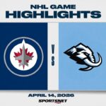 NHL Highlights | Jets vs. Mammoth - April 14, 2026
