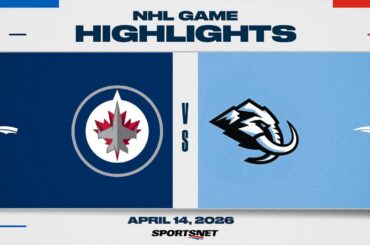 NHL Highlights | Jets vs. Mammoth - April 14, 2026