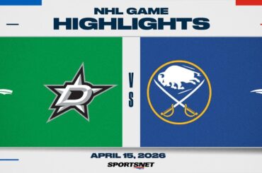 NHL Highlights | Stars vs. Sabres - April 15, 2026