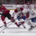 et voilà Le premier de Hudon dans la LNH