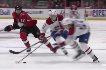 et voilà Le premier de Hudon dans la LNH