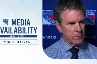 NYR at TBL: Mike Sullivan Postgame Media Availability | Apr. 15, 2026