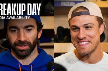 New York Islanders 25-26 Breakup Day Availabilities - Kyle Palmieri & Anders Lee