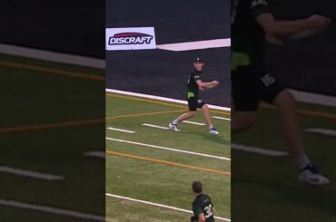 Huge block on first throw from Alexandre Fall