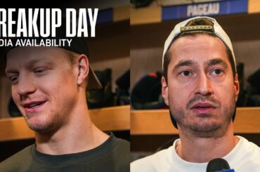 New York Islanders 25-26 Breakup Day Availabilities - Emil Heineman & David Rittich