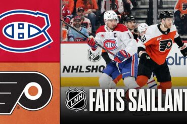 Canadiens vs Flyers 14/04/26 | Faits saillants