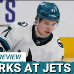 TANKATHON: San Jose Sharks Face Winnipeg Jets as Macklin Celebrini CHASES Joe Thornton's Record