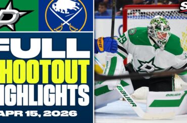 Dallas Stars at Buffalo Sabres | FULL Shootout Highlights - April 15, 2026