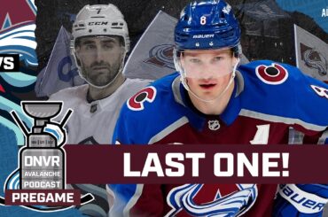 Cale Makar and the Colorado Avalanche finish regular season against Seattle Kraken