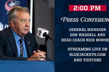 Don Waddell and Rick Bowness Press Conference