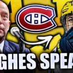 KENT HUGHES SPEAKS OUT ON MICHAEL HAGE'S DECISION TO REJECT MONTREAL: CANADIENS PROSEPCT NEWS