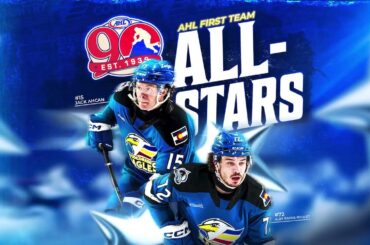 Jack Ahcan and Alex Barre-Boulet Named To AHL First All-Star Team