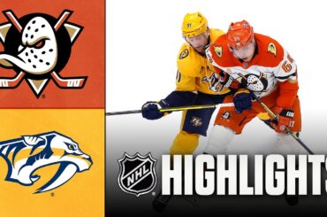 Ducks vs. Predators | NHL Highlights | April 16, 2026