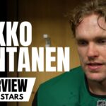 Mikko Rantanen Share First Thoughts on Dallas Stars vs. Minnesota Wild Playoff Series, Stars Season