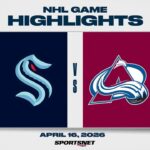 NHL Highlights | Kraken vs. Avalanche - April 16, 2026