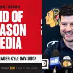 Kyle Davidson END OF SEASON media 🎙️| Chicago Blackhawks