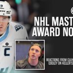 Utah Mammoth NHL Masterton Award Nomination: Clayton Keller & Logan Cooley React | KSL Sports