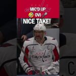 Ovi mic'd up? NICE!