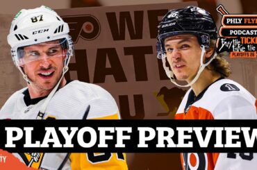 Stanley Cup Playoff Preview: Zegras, Flyers REIGNITE Rivalry With Crosby, Penguins | PHLY Flyers