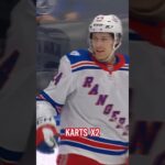 JUST LIKE THAT 🙂‍↕️ #nyrangers #nyr #hockey #nhl  #goal