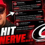 Carolina Hurricanes Fans Are NOT Happy With Us 💀 | FN Barn Burner