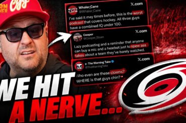 Carolina Hurricanes Fans Are NOT Happy With Us 💀 | FN Barn Burner