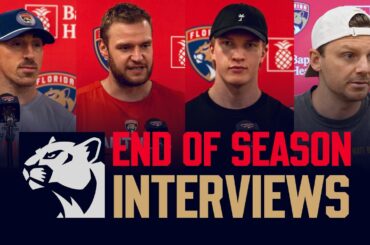 End of Season Pressers | Marchand, Barkov, Lundell, Reinhart | 4.16.26