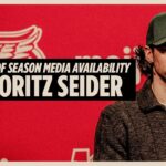 Moritz Seider Detroit Red Wings Season Ending Media | April 17, 2026