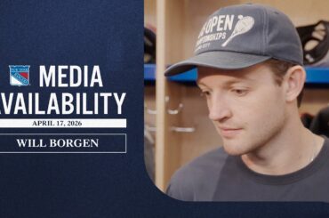 NYR 2026 Exit Day: Will Borgen Media Availability | April 17, 2026