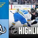 Blues vs. Mammoth | NHL Highlights | April 16, 2026