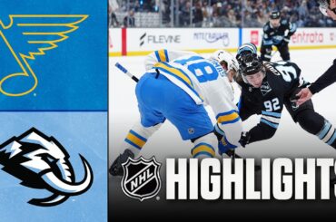 Blues vs. Mammoth | NHL Highlights | April 16, 2026